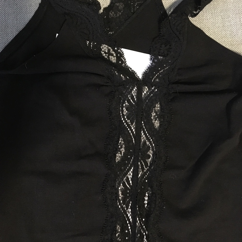 Charlotte Russe Lacey Tank size M/L